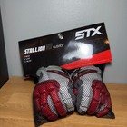 STX Stallion HD Lacrosse Gloves Red White Sz Mens M 12" Polymer New