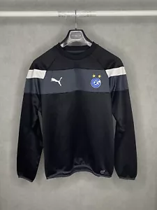 Puma Grasshopper Fc Zurich Black Shirt Long Sleeve Soccer Size M - Picture 1 of 5
