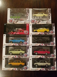 Máquinas M2 1:24 automáticas-Japón 1970 Datsun 510 kit modelo Advan Walmart (Lote de 11) - Imagen 1 de 13