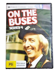 On The Buses Serie 4 Nuevo y Precintado Región 4 PAL 70 Comedia Vintage - Imagen 1 de 6