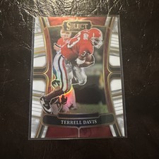 2023 Select Draft Picks Terrell Davis White Prizm SSP/35 Georgia Bulldogs MINT! 