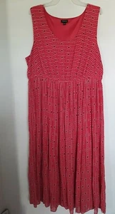 Torrid rot gefüttertes ärmelloses Kleid - Größe 2 2X - Bild 1 von 3
