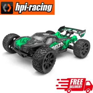 HPI Vorza S Flux Truggy 1/8 4WD ARTR Brushless RC Racing Basher Truck Green - Picture 1 of 5