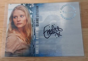 2006 LOST SEASON 2 EMILIE DE RAVIN AUTOGRAPH A13 - Picture 1 of 2
