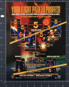 BABYLON 5__Orig. 1998 Trade AD / video promo__BRUCE BOXLEITNER_CLAUDIA CHRISTIAN - Picture 1 of 1