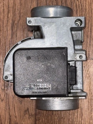 Medidor de flujo de masa de aire BMW E24 E32 E34 535i 635csi Bosch parte # 0 280 203 027. 7 Foto 1 de 4