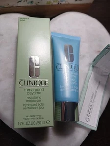 CLINIQUE Turnaround Daytime Revitalizing Moisturizer 1.7oz FULL SIZE Radiance - Picture 1 of 1