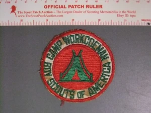 Boy Scout Camp Workcoeman Tunxis Council 1802OO - Foto 1 di 1