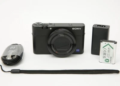 Sony Cyber-shot RX100 VA (DSC-RX100M5A) Compact Digital Camera 20.1MP, 2.9x Zoom - Image 1 of 4