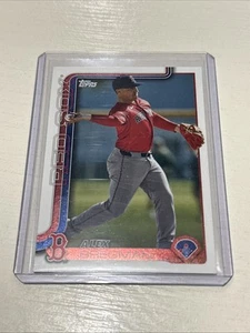 2025 Topps Series 2 Alex Bregman Companion Card #CC2-9 SUPER BOX INSERT RED SOX - Bild 1 von 5