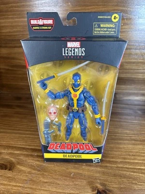 Figura de acción Marvel Legends Deadpool X-Men traje azul 6 pulgadas tipo fuerte NUEVO Foto 1 de 4