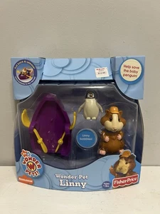 Fisher-Price - Nick Jr Wonder Pets - Bobble Linny w/Pull Back & Release Rowboat - Picture 1 of 2
