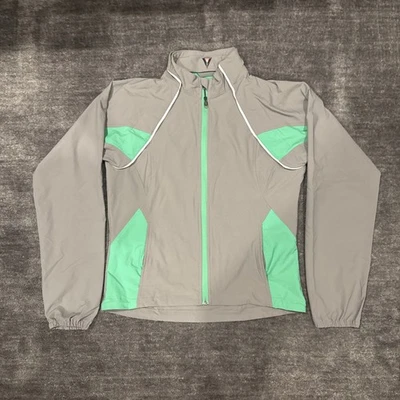 Scottevest SeV Kelly Jacket Womens Small Grey Green Golf Magnetic - Image 1 of 4