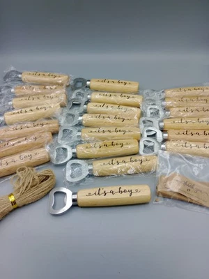 21 "It's a Boy" 婴儿淋浴派对礼品开瓶器性别揭示" — 第 1/4 张图片