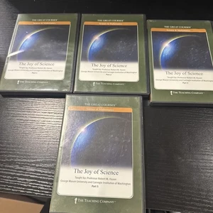 The Great Courses The Joy Of Science Part 1-3 &5  DVDs - Picture 1 of 7