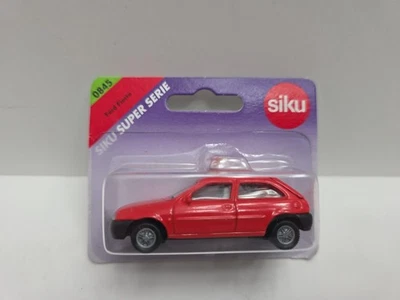 SIKU 0845 Ford Fiesta red. 1:55 SEALED Package Germany - Image 1 of 4