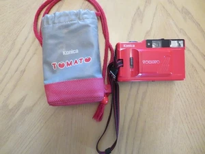 Konica Tomato Kamera Made in Japan, Blitz funktioniert. Mit Original Koffer. - Bild 1 von 6
