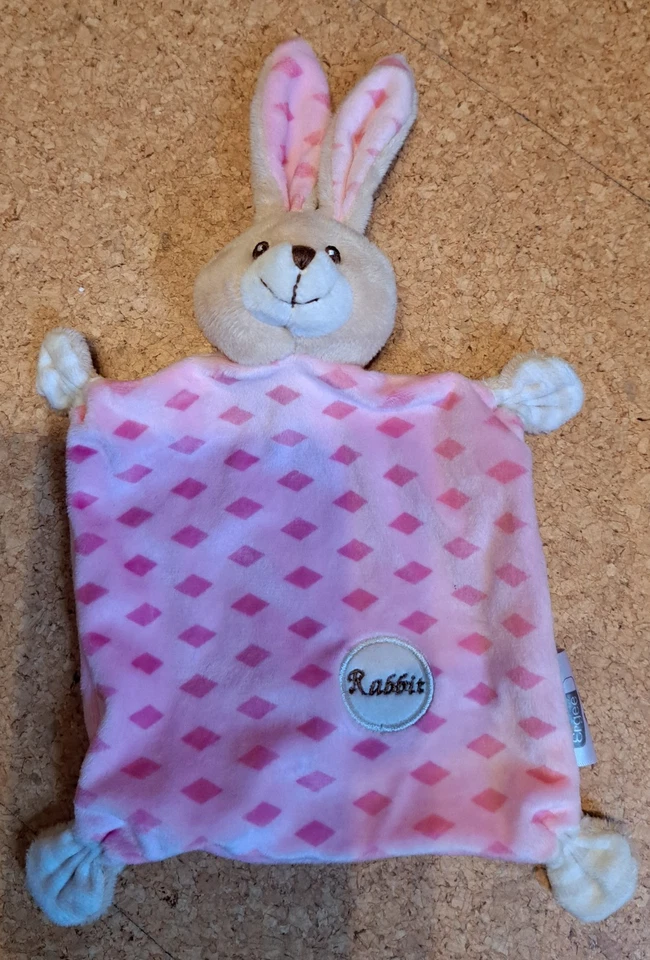 Kuscheltuch - Schmusetuch - Hase - neuwertig - Bild 1 von 1