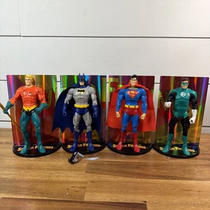 Mattel 6" Figur Laterne, Batman, Superman Auqaman DC Multiverse Super Friends - Bild 1 von 4