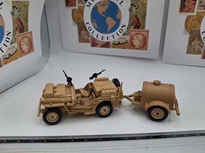PMPB9-0443 Auto Jeep Willys Solido + Gruppo Elettrogeno 1/43 - Immagine 1 di 2