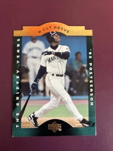 1996 Upper Deck A Cut Above Ken Griffey Jr. #CA9 Seattle Mariners - Picture 1 of 2