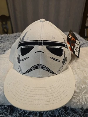 迪士尼公园星球大战冲锋队规则白色成人帽子平沿帽可调节 — 第 1/4 张图片