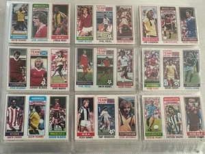 TOPPS- FOOTBALL 1980 (PINK TRIPLES CARDS) KEEGAN DALGLISH Almost Complete - Picture 1 of 10