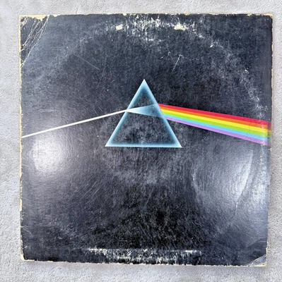 Vintage Pink Floyd Vinyl Record Dark Side Of The Moon Harvest Gatefold LP Stereo - Image 1 of 4