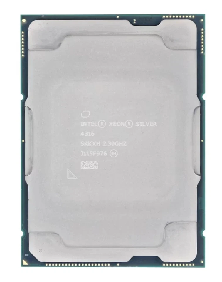 Intel Xeon Twenty-Core Silver 4316 2.30GHz 30MB Cache Server Processor SRKXH - Image 1 of 1