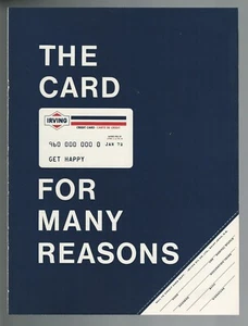 1971 IRVING OIL Credit Card advertisement, Canadian ad - Picture 1 of 3