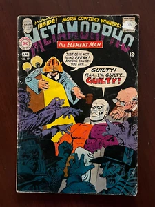 Metamorpho #17 (DC Comics 1968) Silver Age Jack Sparling Element Man 2.0 GD - Picture 1 of 5