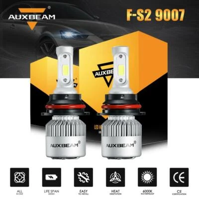 9007 LED Headlight Bulbs High/Low Beam Conversion Kit for Hummer H2 2003-2009 - Image 1 of 4