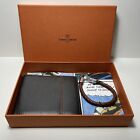 Simon Carter Mens bifold Wallet and Bracelet GIFT BOX *** New with defect***