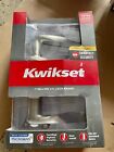 Kwikset Tustin Entry Lever Featuring Smartkey Satin Nickel Re-key New In Box