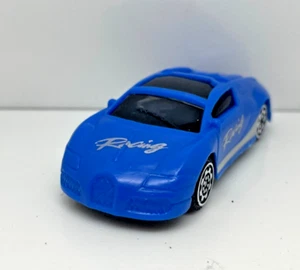 BUGATTI VEYRON BLUE PLASTIC 1:64 CHINA 41 - Picture 1 of 7