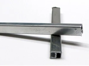 U Zinc Came - 3/8" - 24ft Zinc Came (Cut Into 8-36" Pieces) - Picture 1 of 3