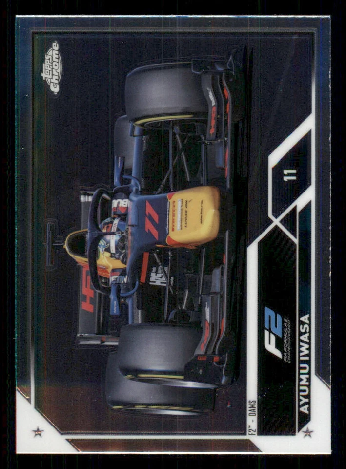 2023 Topps Chrome Formula 1 #136 Ayumu Iwasa CAR - Image 1 of 2