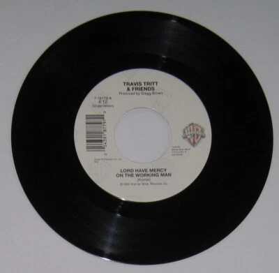 Travis Tritt & Friends- USA 45 - "Lord Have Mercy On The Working Man" - plays NM Foto 1 de 2