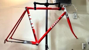 Casati Linea Oro Chromoly Steel Bike Frame Set Top 535mm Seat Tube 530mm F/S - Picture 1 of 10