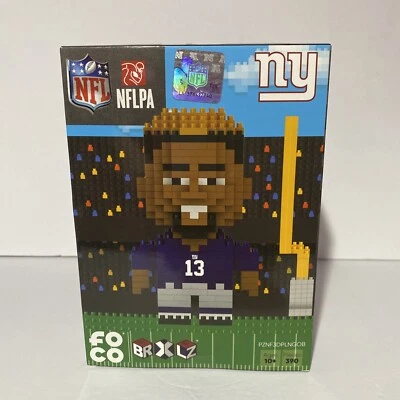 NFL Forever Collectibles BRXLZ Player Puzzle Toy Odell Beckham Jr #13 - NIB - Image 1 of 4