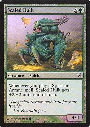 MTG - BOK - Scaled Hulk - 2X - Foil - NM - Image 1 of 1