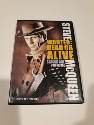 Wanted: Dead or Alive - Season 1, Vol. 1 (DVD, 2010, 2-Disc Set) Steve McQueen  - Image 1 of 4