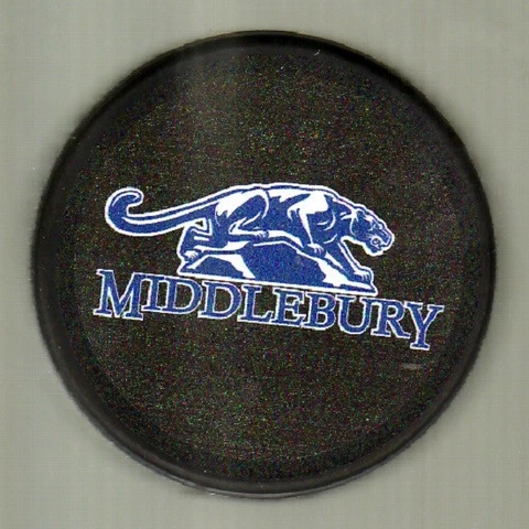 NCAA MIDDLEBURY COLLEGE PANTHERS Souvenir PUCK - Div.III NESCAC - #EL_#2L Cover