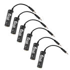 6pcs Guitar Link Audio Interface Cable Rig Adapter Converter System1344