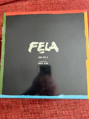 FELA KUTI - BOX SET 6 CURATED BY IDRIS ELBA [6 X VINYL LP] NEW & SEALED - Image 1 of 3