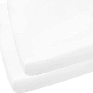 Luxury 400 Thread Count Cotton Cot Bed Fitted Sheet – Soft & Breathable Baby Bed - Picture 1 of 3