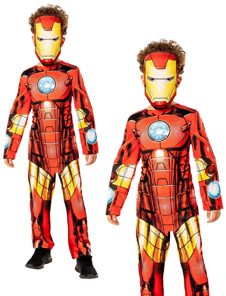 Iron Man Niños Marvel Superhéroe Día del Libro Vestido Elegante Niños Disfraz Foto 1 de 1