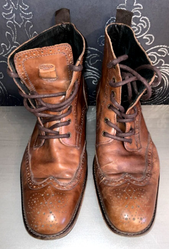 H by HUDSON England Chelsea Boots Gusset Dealer Boot UK 9 Stylish Designer