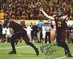MIKE BERCOVICI Signed Autographed 8x10 Photo ASU Sun Devils Arizona State COA 5 - Picture 1 of 2