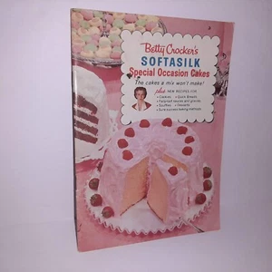 Vtg Betty Crocker's Cookbook Softasilk Special Occasion Cakes 1957 - Imagen 1 de 9